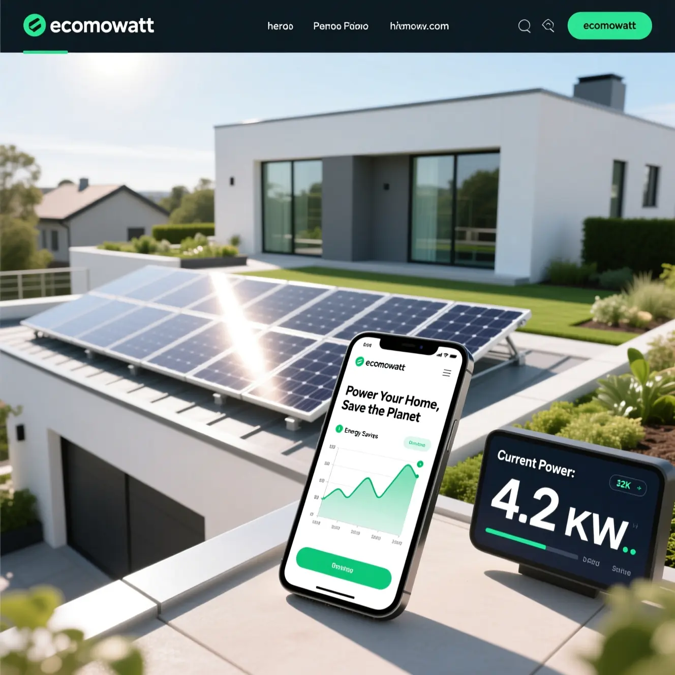 EcoMowatt - Energy Storage Platform