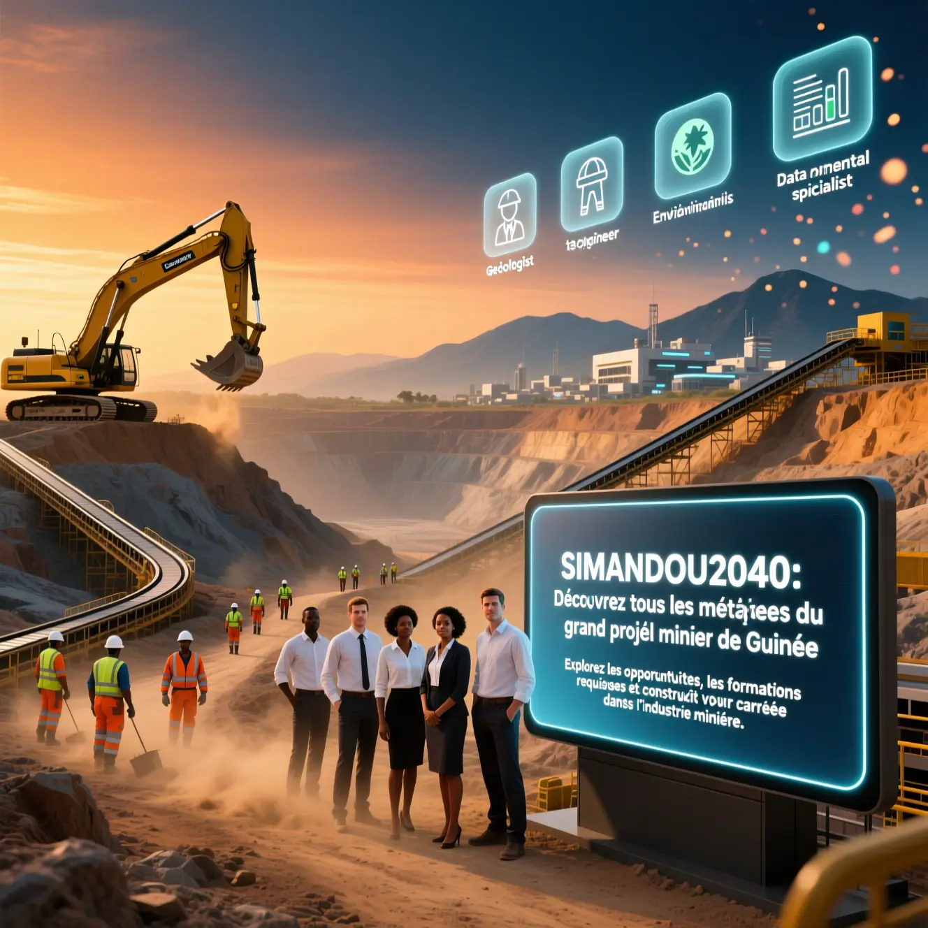 SIMANDOU2040 Carrière Professionnel